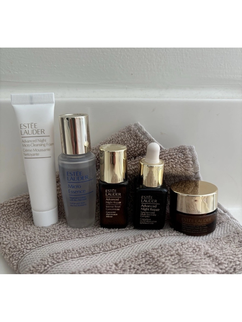 Estee Lauder Skincare Travel Size Lot Advanced Eye Night Repair Cleansing Foam